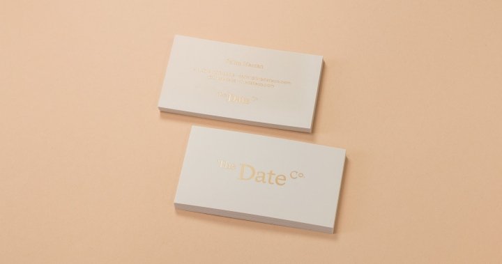 Glasfurd & Walker 设计的 The Date Co 品牌