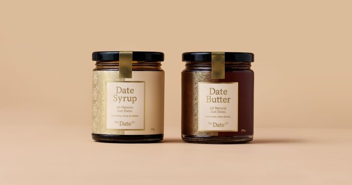 Glasfurd & Walker 设计的 The Date Co 品牌