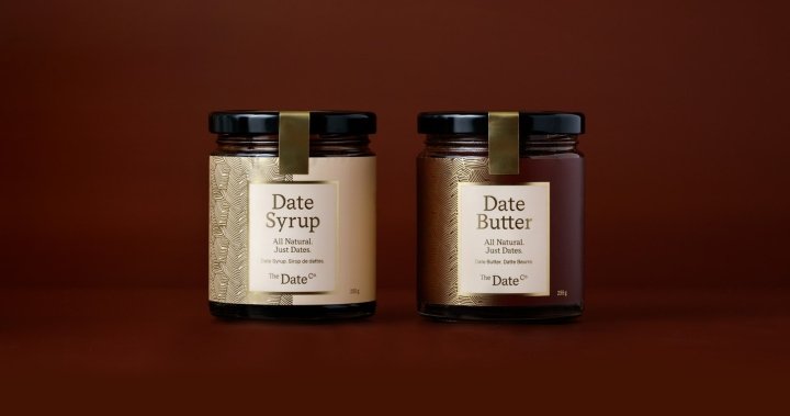 Glasfurd & Walker 设计的 The Date Co 品牌