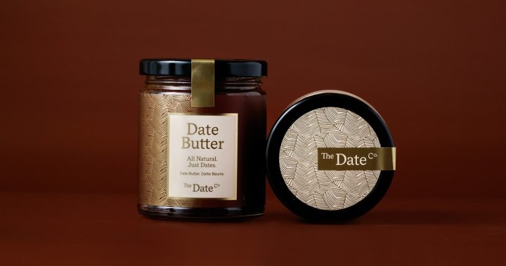 Glasfurd & Walker 设计的 The Date Co 品牌