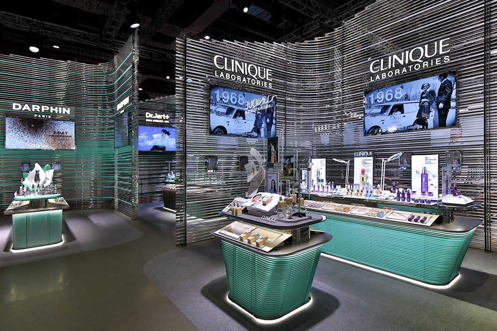 东启设计的雅诗兰黛公司馆