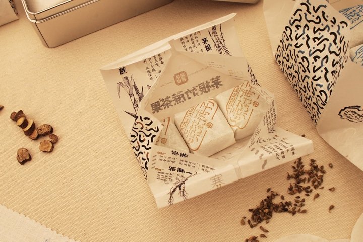 Sumin Woo 的花草茶店包装 Sumin Woo 的花草茶店包装