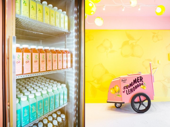 Herschel Supply 的 Lemonade Stand 快闪店，加拿大北温哥华