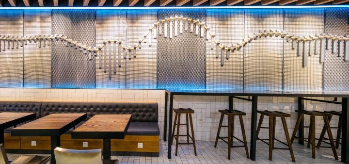 由 5 Star Plus Retail Design 设计的 Mission Fresh Grill,中国北京 由 5 Star Plus Retail Design 设计的 Mission Fresh Grill,中国北京