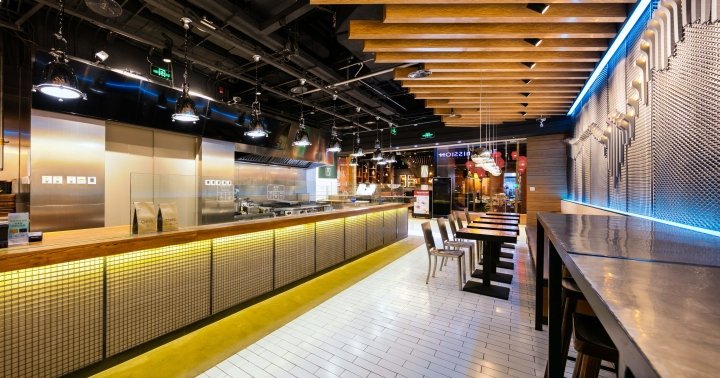 由 5 Star Plus Retail Design 设计的 Mission Fresh Grill,中国北京 由 5 Star Plus Retail Design 设计的 Mission Fresh Grill,中国北京