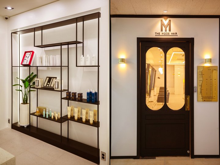 The Mode Hair 由 SSOMOO DESIGN 设计，韩国议政府市