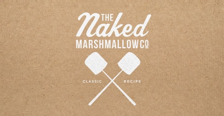 The Naked Marshmallow 联合品牌和包装设计由 Design Happy 设计