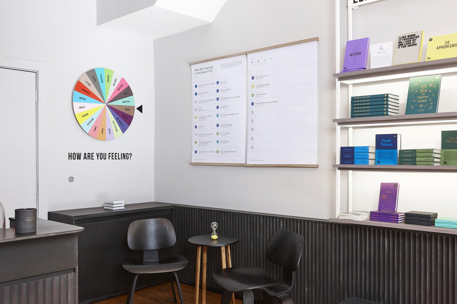 A Shop For Life – The School Of Life 伦敦店由建筑师 Sash Scott 和 Tamzin Hanke 翻新。