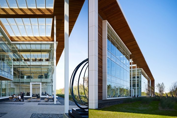 位于南卡罗来纳州斯巴达堡的 BMW by Perkins+Will 现场运营中心