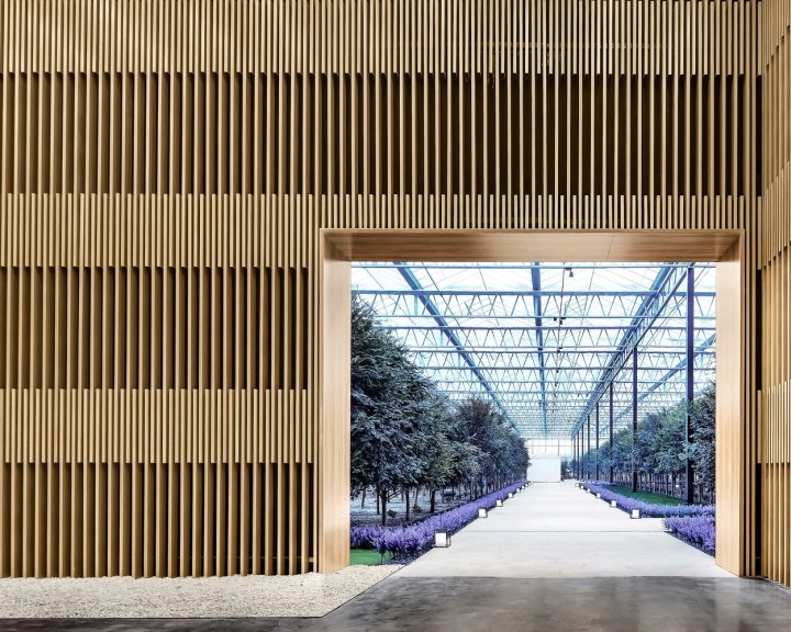 混合建筑春沁园生态农场阳光棚改造，清水村 – 中国