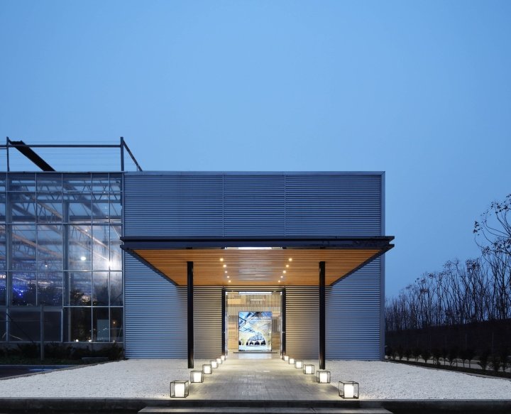 混合建筑春沁园生态农场阳光棚改造，清水村 – 中国