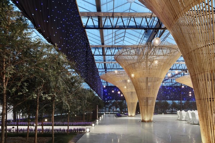 混合建筑春沁园生态农场阳光棚改造，清水村 – 中国