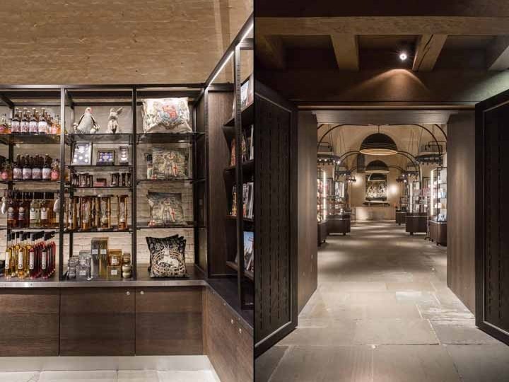 英国伦敦金纳斯利肯特设计的白塔礼品店 英国伦敦金纳斯利肯特设计的白塔礼品店
