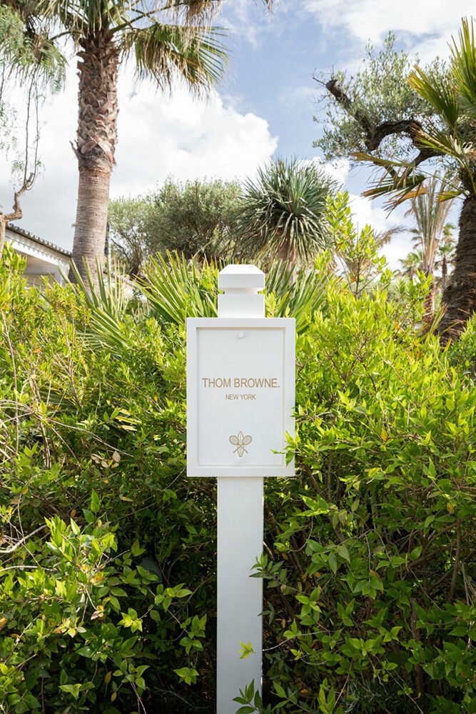 Thom Browne 网球专业店，由 ASA studio Albanese 设计