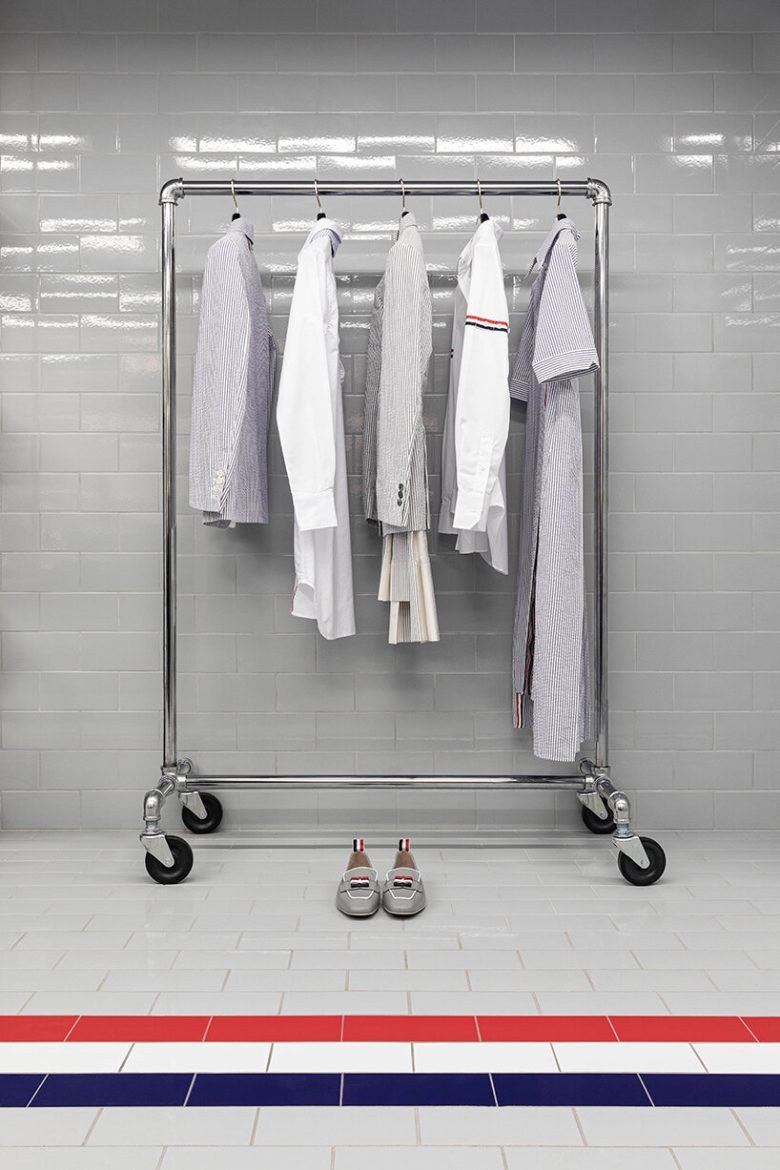 Thom Browne 网球专业店，由 ASA studio Albanese 设计