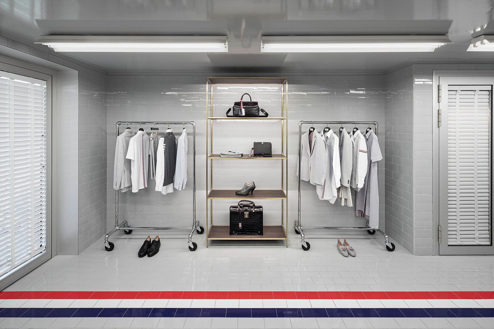 Thom Browne 网球专业店，由 ASA studio Albanese 设计