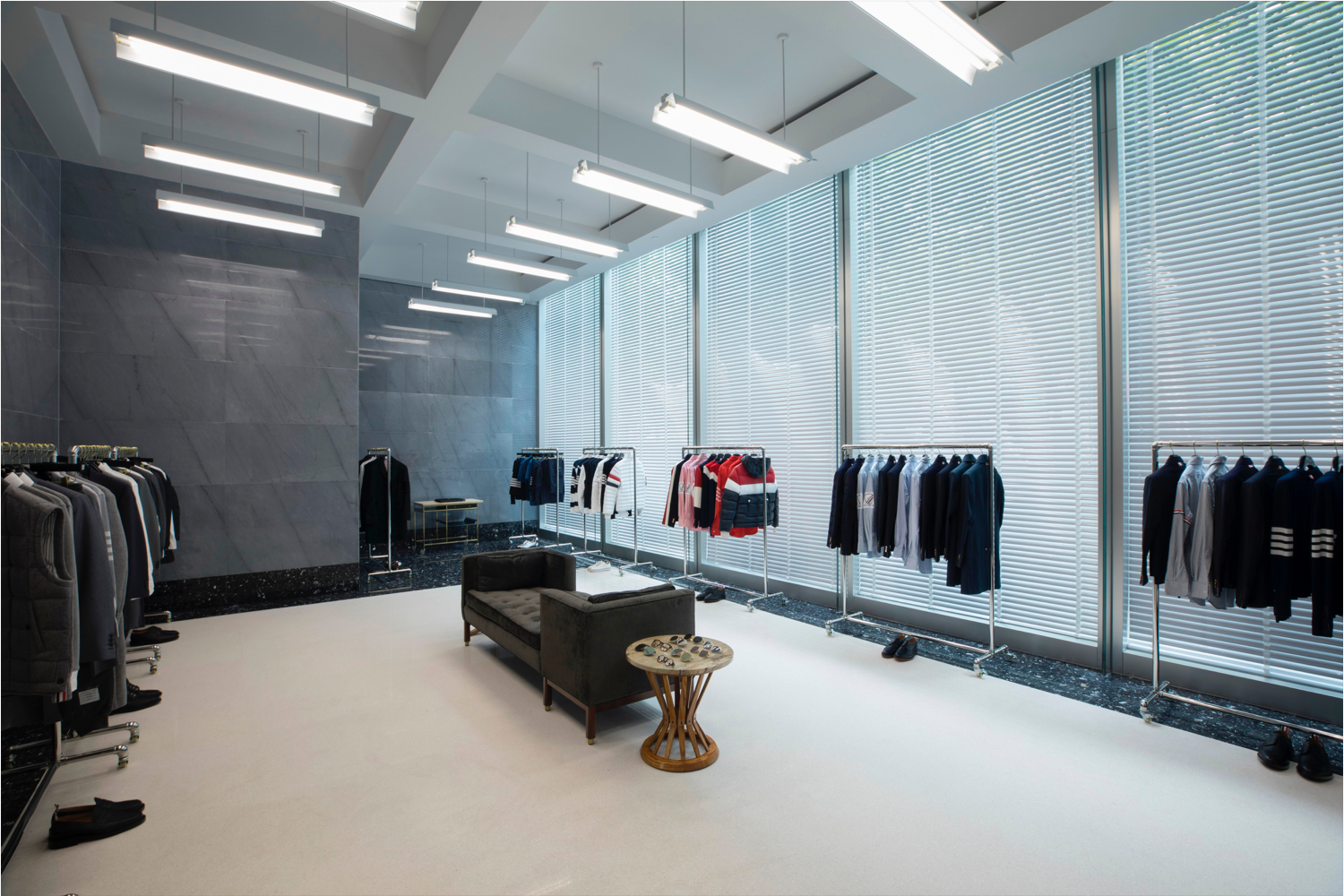 Thom Browne 商店由 ASA studio Albanese 设计 Thom Browne 商店由 ASA studio Albanese 设计