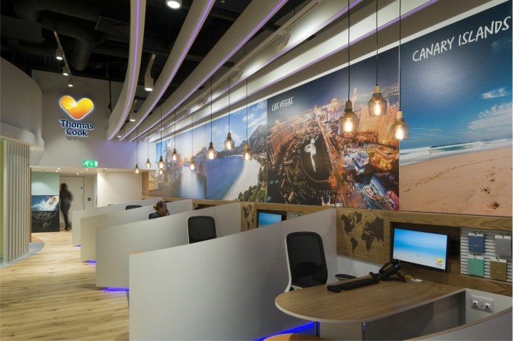 万达创意 (Wanda Creative) 托马斯库克韦斯特菲尔德斯特拉特福店，英国伦敦