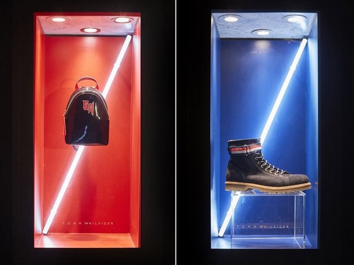 Tommy Hilfiger x Gigi Hadid 在英国伦敦 StudioXAG 伦敦时装周上进行时装秀