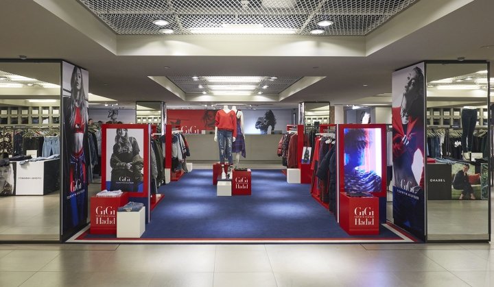 Tommy Hilfiger x Gigi Hadid 在英国伦敦 StudioXAG 伦敦时装周上进行时装秀