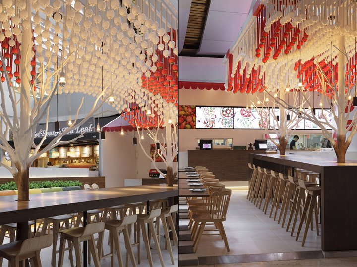 Tomato Italian Kitchen by Design In Motion,泰国曼谷 Tomato Italian Kitchen by Design In Motion,泰国曼谷