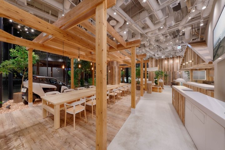 丰田 Drive to Go 汽车租赁由 Archicept City 和 Inamoto & Co, 名古屋 – 日本