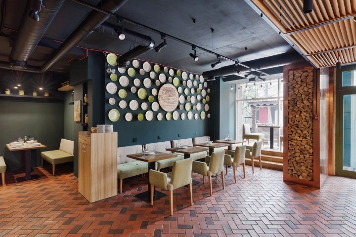 Trattoria Margarita by LOdesigner，叶卡捷琳堡 – 俄罗斯
