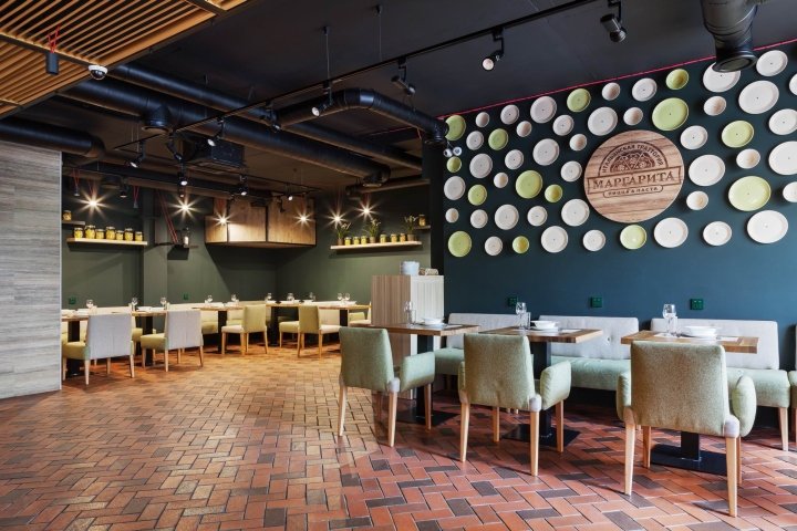 Trattoria Margarita by LOdesigner，叶卡捷琳堡 – 俄罗斯