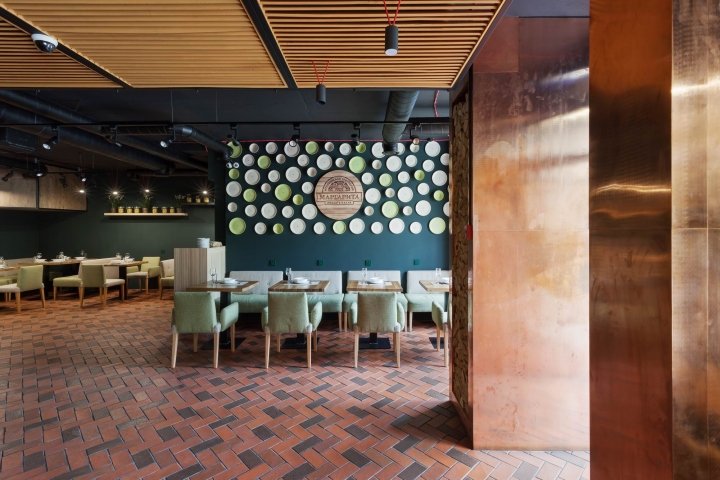Trattoria Margarita by LOdesigner，叶卡捷琳堡 – 俄罗斯