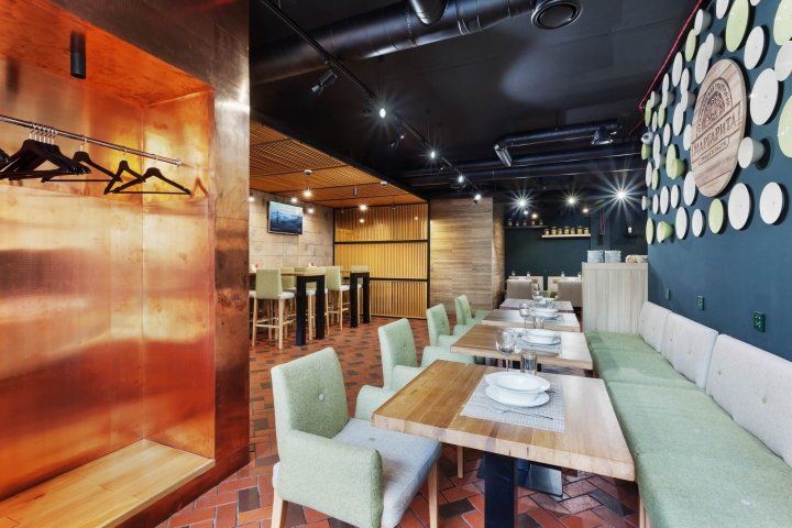 Trattoria Margarita by LOdesigner，叶卡捷琳堡 – 俄罗斯