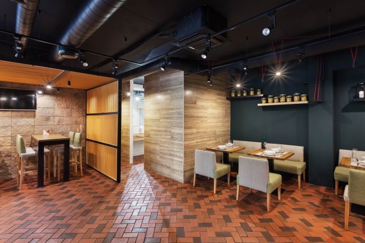 Trattoria Margarita by LOdesigner，叶卡捷琳堡 – 俄罗斯