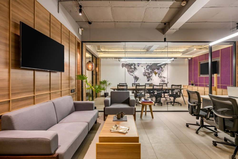 由 Sharan Architecture + Design 设计的 Trident Mediquip Limited 办公室 由 Sharan Architecture + Design 设计的 Trident Mediquip Limited 办公室