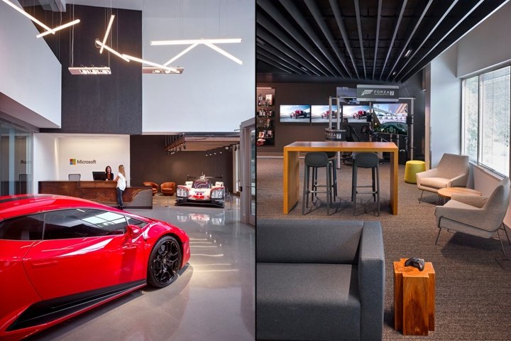 Turn 10 Studios 办公室，由 B+H Architects 设计，华盛顿州雷德蒙德