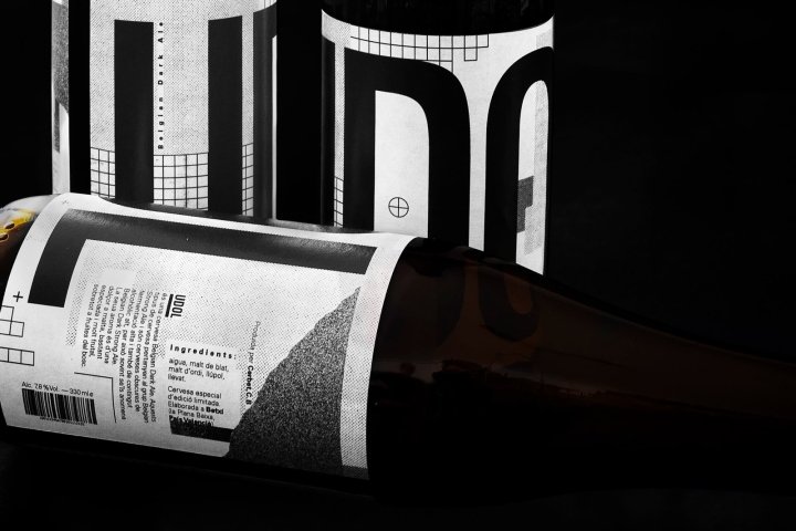 Christian Úbeda 设计的 UDOL 啤酒包装