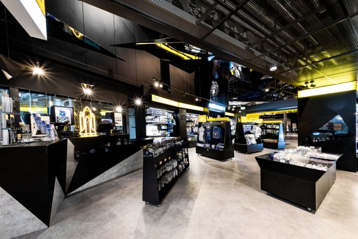 英国国家航天中心商店，由 Mynt 设计，莱斯特 – 英国