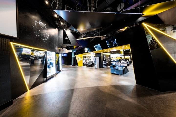 英国国家航天中心商店，由 Mynt 设计，莱斯特 – 英国