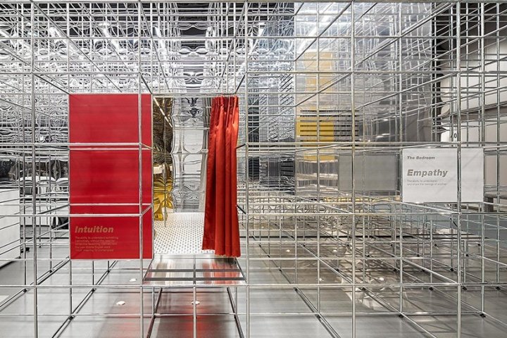 UNStudio 在意大利米兰 2018 年米兰国际家具展上的 USM 展台
