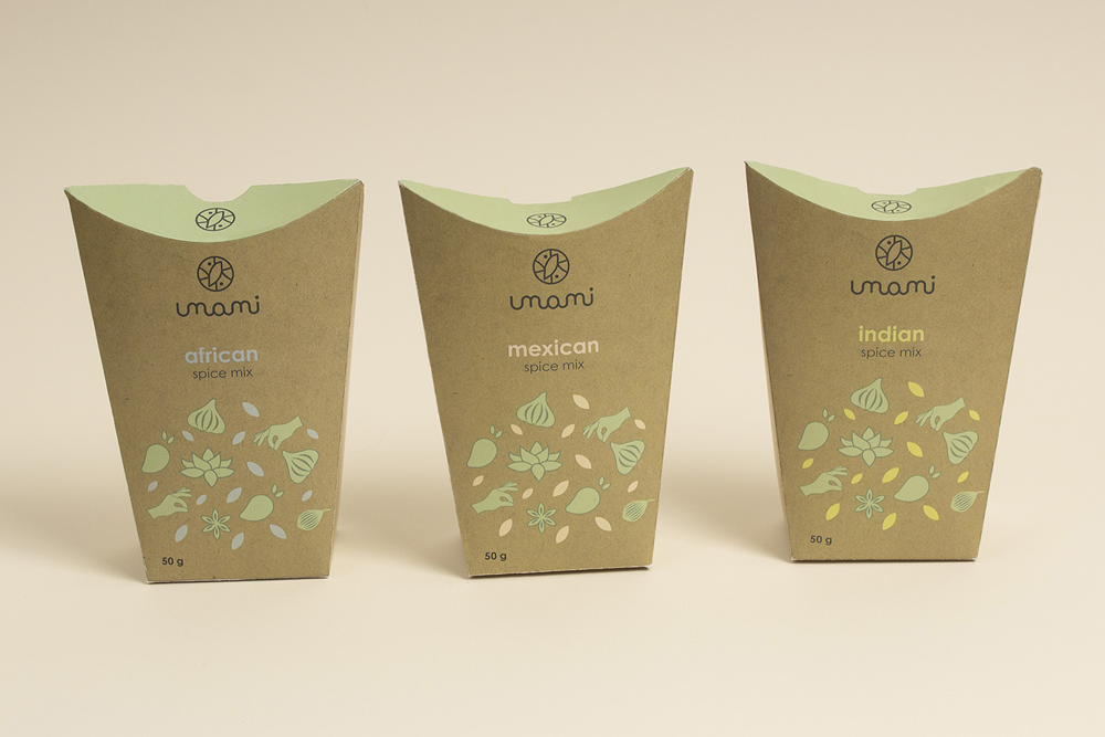 Umamy Spices 由 Hollóka 平面设计工作室设计