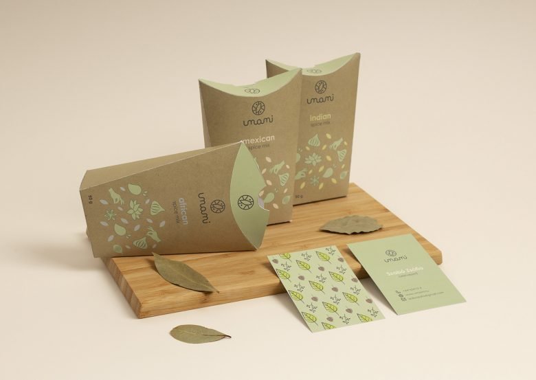 Umamy Spices 由 Hollóka 平面设计工作室设计