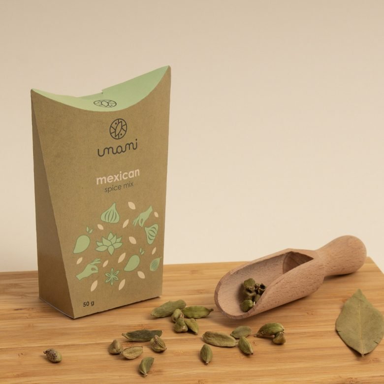 Umamy Spices 由 Hollóka 平面设计工作室设计