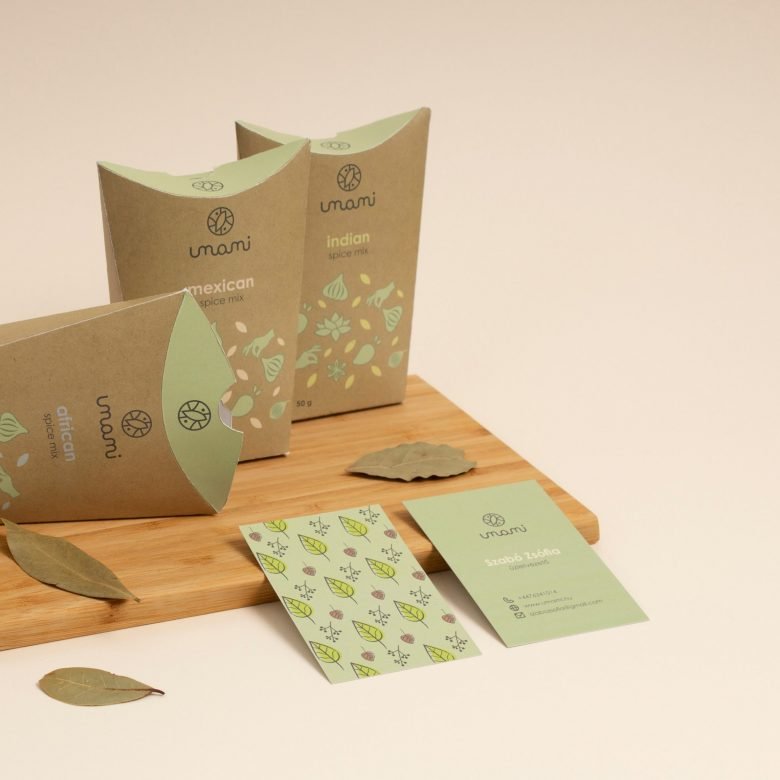 Umamy Spices 由 Hollóka 平面设计工作室设计