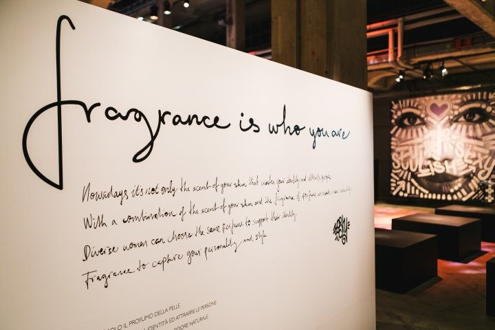 2017 年意大利佛罗伦萨 Pitti Fragranze Fair 上的 Unscent“Fragrance is who you are”