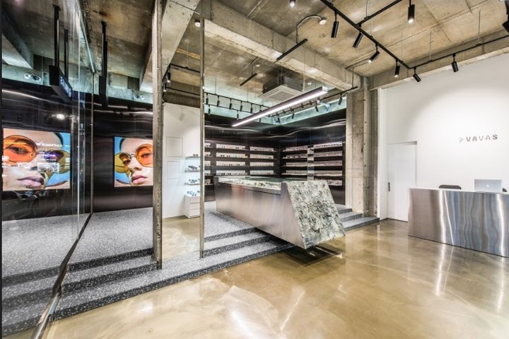 VAVAS & Projekt Product 眼镜店，由 NiiiZ Design LAB 设计，韩国首尔