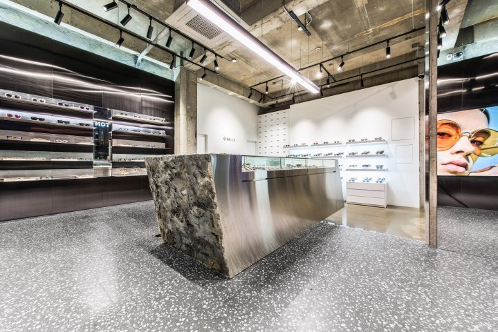 VAVAS & Projekt Product 眼镜店，由 NiiiZ Design LAB 设计，韩国首尔