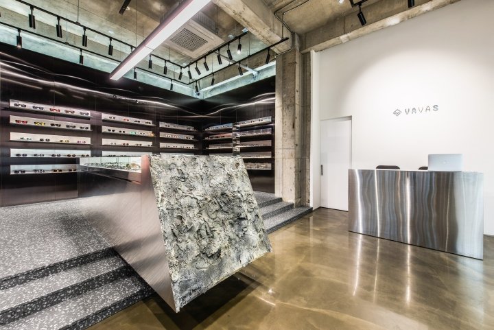 VAVAS & Projekt Product 眼镜店，由 NiiiZ Design LAB 设计，韩国首尔