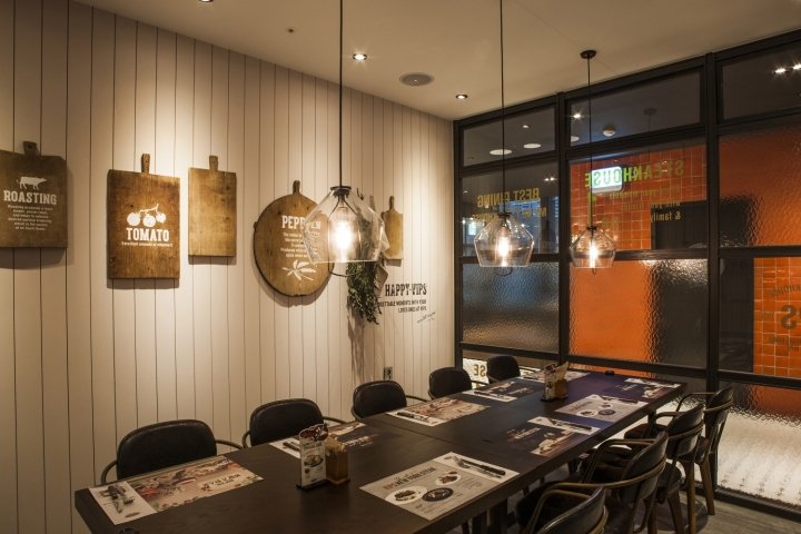 由 CJ Foodville 设计的 VIPS 餐厅，麻浦区 / 首尔 – 大韩民国