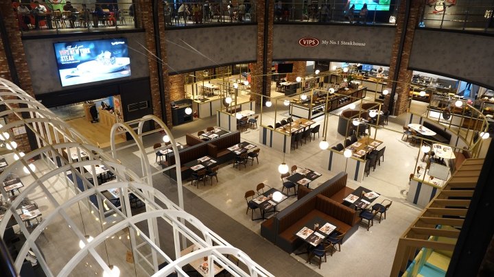 由 CJ foodville 设计的 VIPS 餐厅，富川市 / 京畿道 – 大韩民国