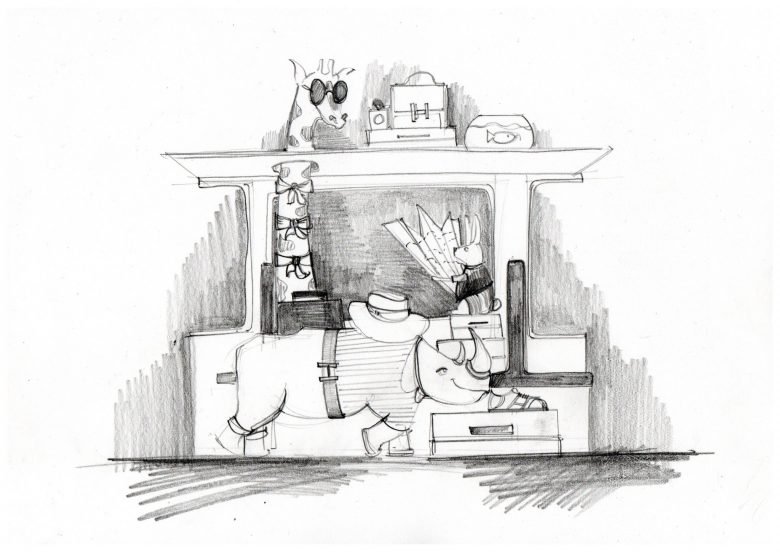 爱马仕 – 圣诞动物园 爱马仕 – 圣诞动物园