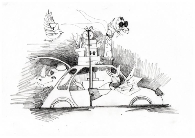 爱马仕 – 圣诞动物园 爱马仕 – 圣诞动物园