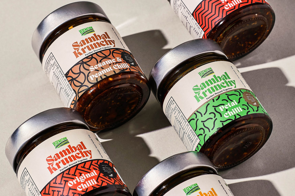 Vegenation Sambal Krunchy by Pilgrims Brand Studio